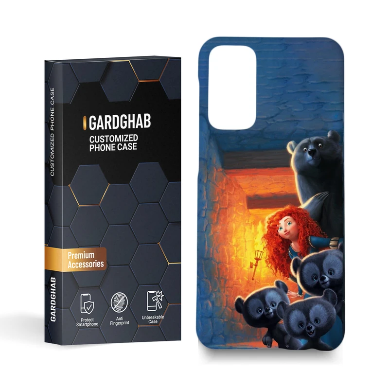 کاور گارد قاب مدل دخترانه مناسب برای گوشی موبایل سامسونگ  Galaxy M23