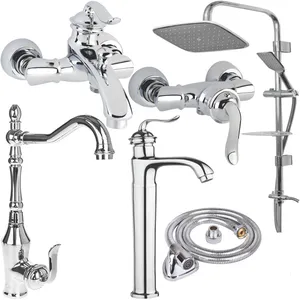 ست شیرآلات ایلمان مدل بامبو K860 مجموعه 6 عددی