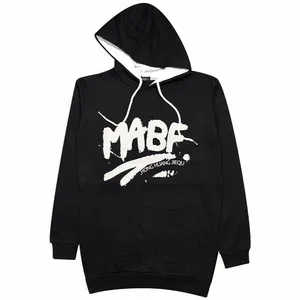 هودی مردانه مدل چاپ دار کد 133345-6 رنگ مشکی