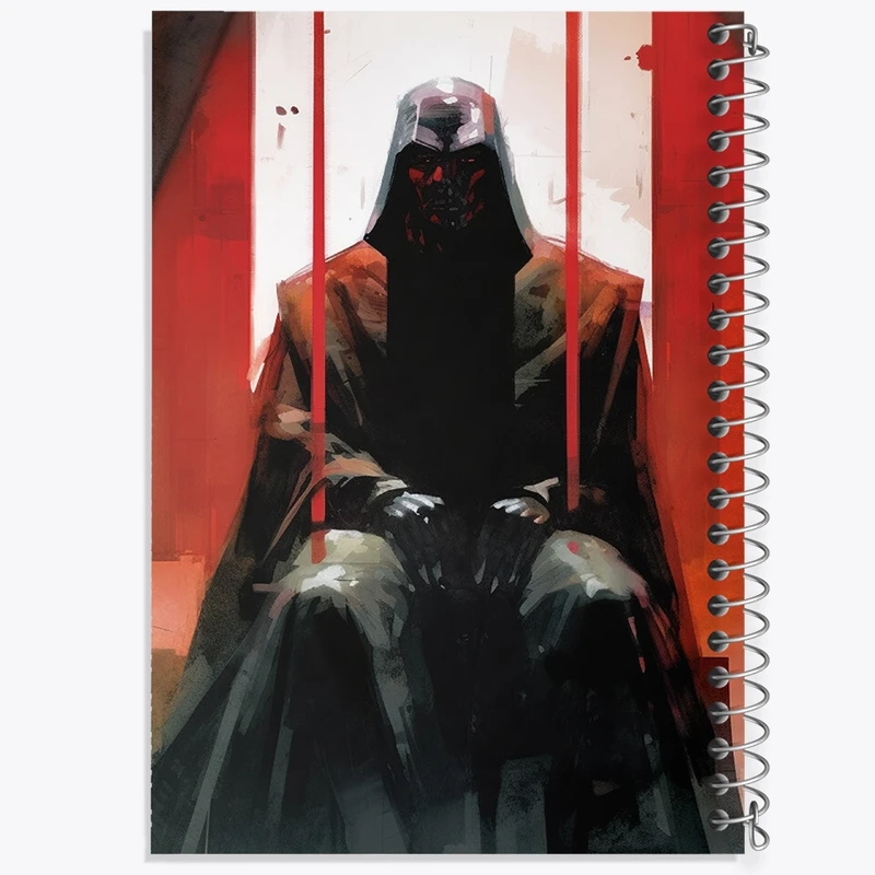 دفتر نت موسیقی 50 برگ خندالو مدل جنگ ستارگان (Star Wars) کد F503