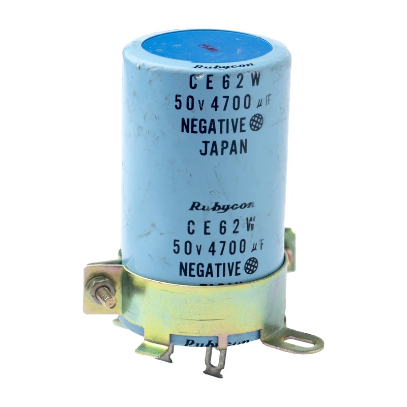 خازن 50 ولت 4700 میکروفاراد رابیکن مدل CE62W بسته 5 عددی