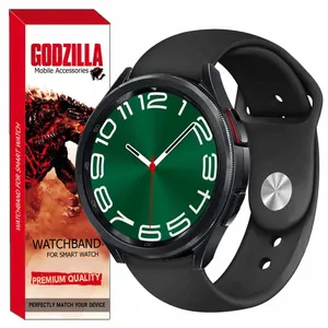 بند گودزیلا مدل SILICONE مناسب برای ساعت هوشمند سامسونگ Galaxy Watch6 Classic 47mm