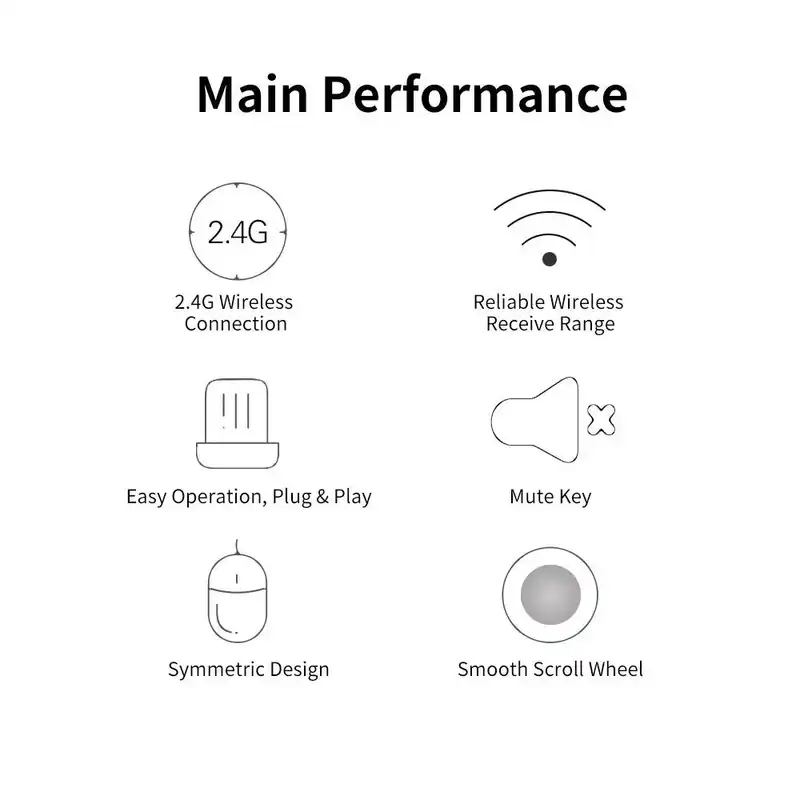 ماوس بی سیم اف دی فرند مدل FD-v8h کوالا