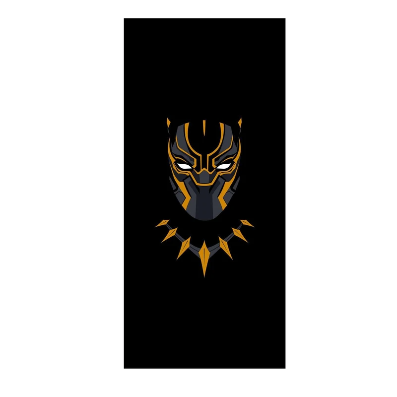 استیکر لپ تاپ و موبایل مدل سریال طرح پلنگ سیاه اونجرز مارول Black Panther Avengers Marvel کد 4735