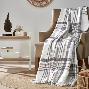 پتو دو نفره ازدیلک مدل Scotch Battaniye سایز 220x180 سانتی‌متر