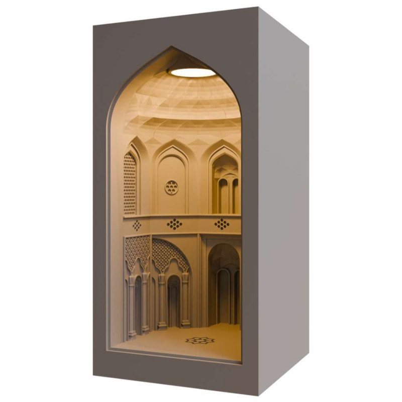 آباژور رومیزی طرح تاریخی مدل خانه ی بروجردی ها