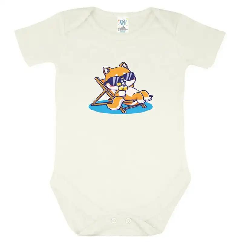 بادی آستین کوتاه نوزادی مدل MMDS-CF2952 بسته 3 عددی