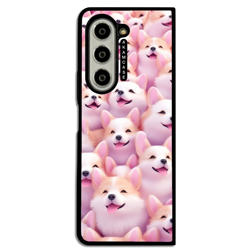 کاور آکام مدل AMC-WSGZFOLD5-DOGS-15 مناسب برای گوشی موبایل سامسونگ Galaxy Z Fold 5