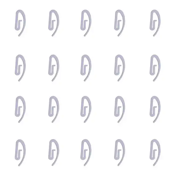 هوکس پرده مدل HOOK50 بسته 50 عددی