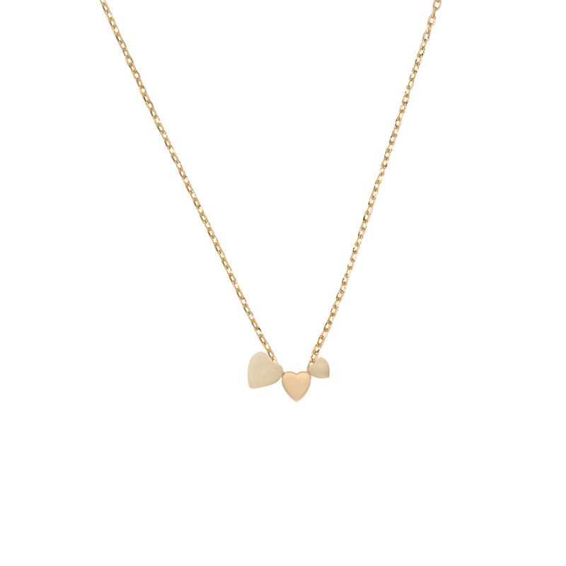 گردنبند طلا 18 عیار زنانه با طرح مینیمال طلاجات مدل 1011