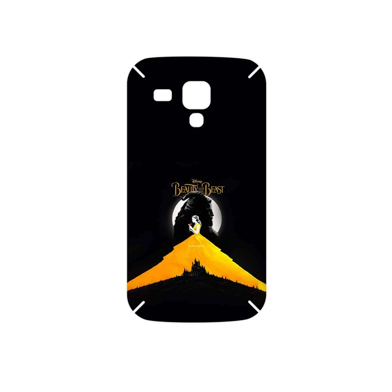 برچسب پوششی ماهوت مدل Beauty and the Beast مناسب برای گوشی موبایل سامسونگ Galaxy S Duos GT S7562