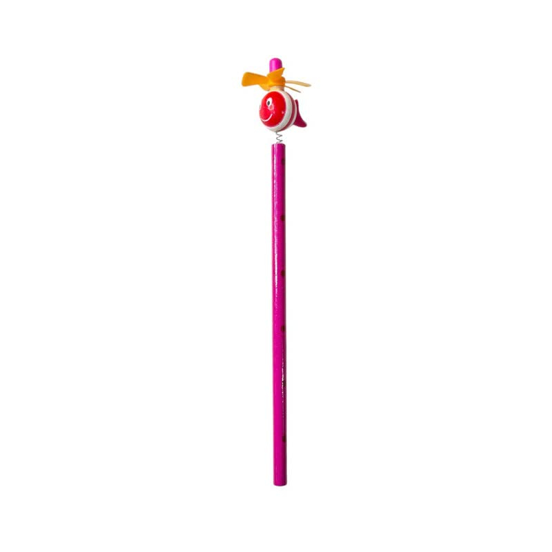 مداد مشکی فانتزی کد 87 طرح ماهی مجموعه 5 عددی