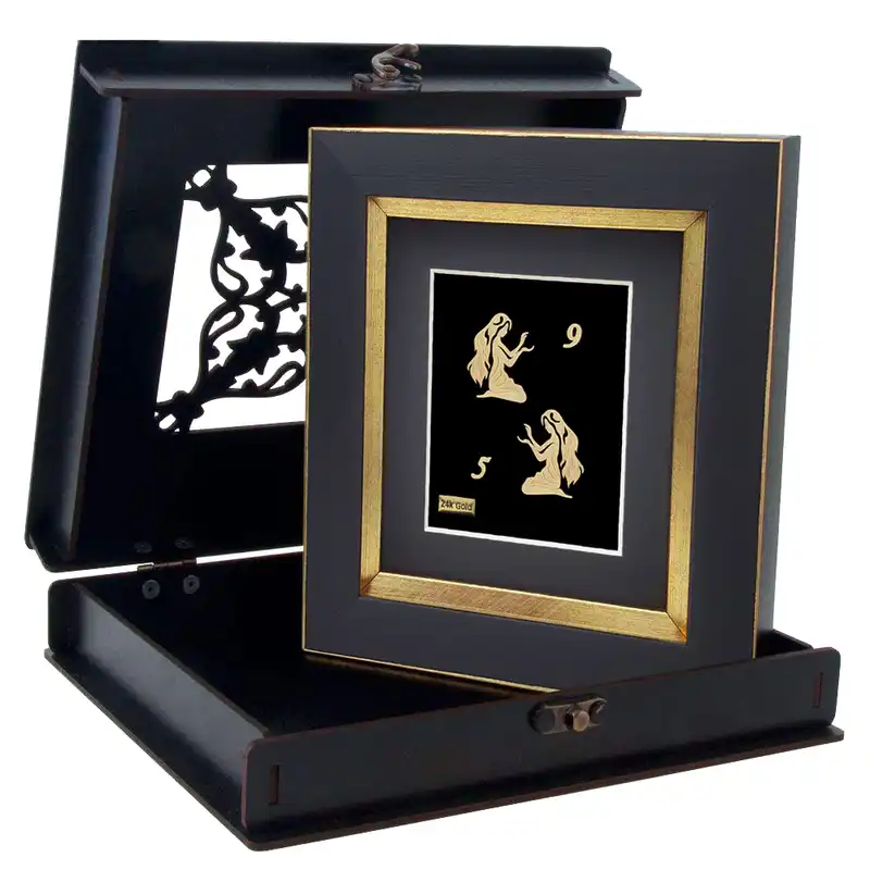 تابلو طلاکوب زرین هنر ایران مدل ماه تولد خرداد