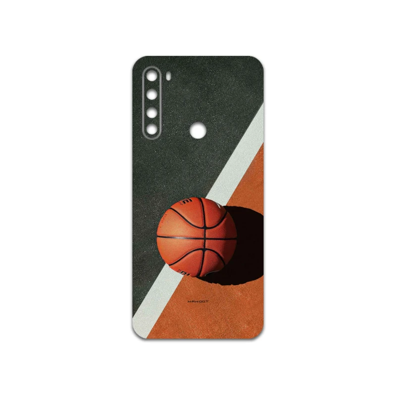 برچسب پوششی ماهوت مدل Basketball مناسب برای گوشی موبایل شیائومی Redmi Note 8 2021