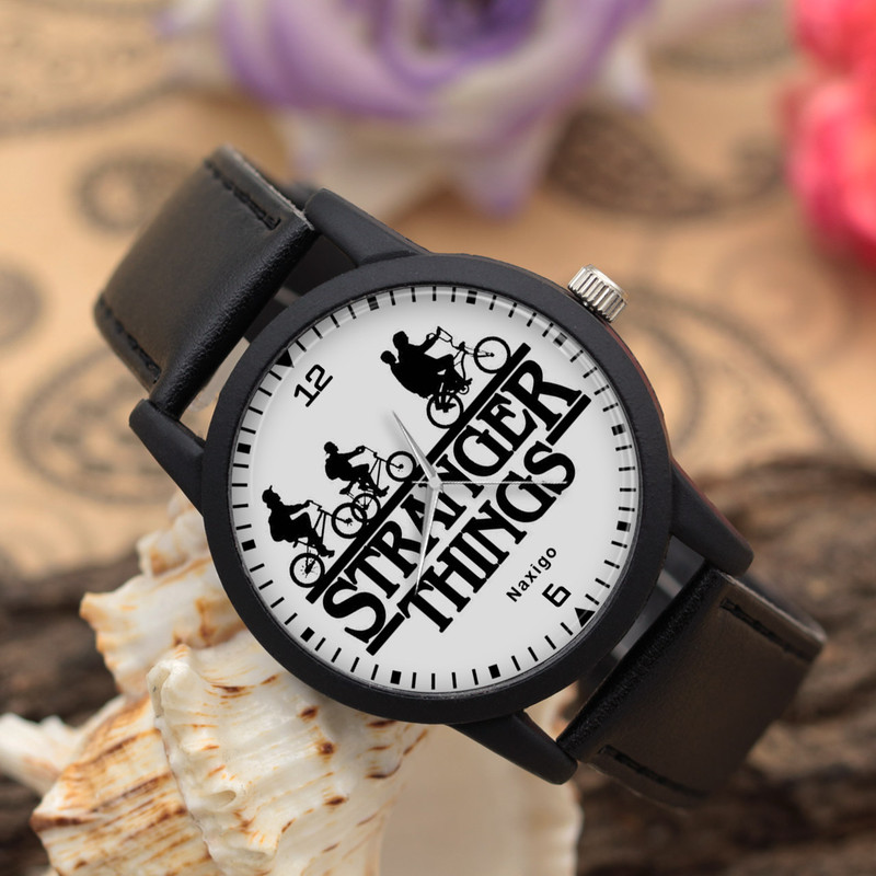 ساعت مچی عقربه ای ناکسیگو طرح Stranger Things کد LF4244