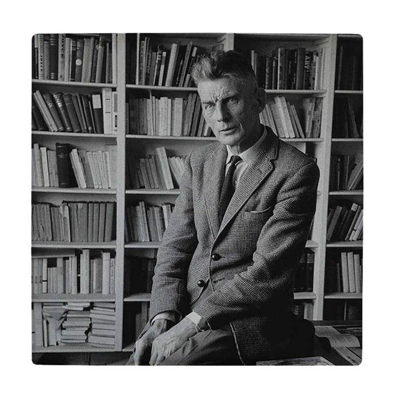  زیر لیوانی  طرح ساموئل بکت کد    5767949_4002