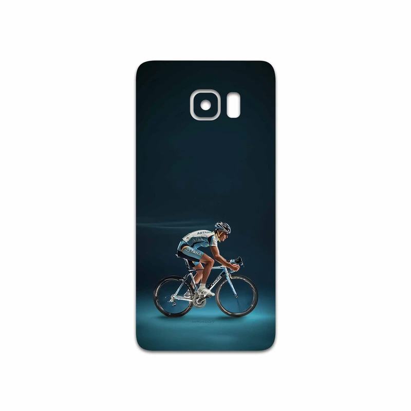 برچسب پوششی ماهوت مدل Road cycling مناسب برای گوشی موبایل سامسونگ Galaxy S6 Edge