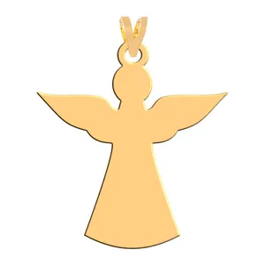 آویز گردنبند طلا 18 عیار زنانه فرشته مدل فرشته WNL-000120