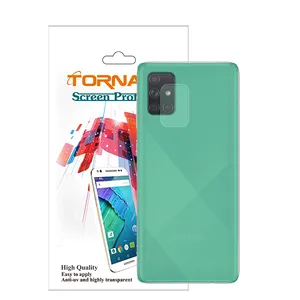 محافظ لنز دوربین مدل پرچسب TPU مناسب برای گوشی موبایل سامسونگ Galaxy A71 