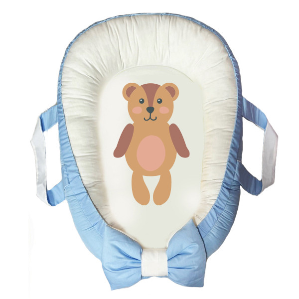 سرویس خواب سه تکه نوزاد مدل گارد محافظ طرح تدی کد 10