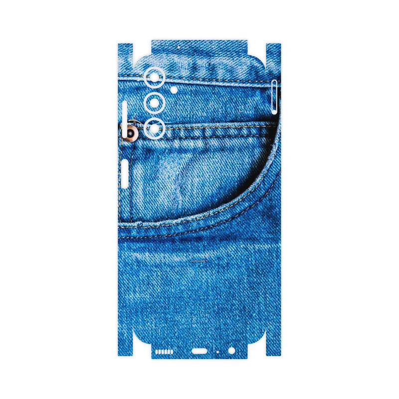 برچسب پوششی ماهوت مدل Fabric Texture 7-FullSkin مناسب برای گوشی موبایل سامسونگ Galaxy A14