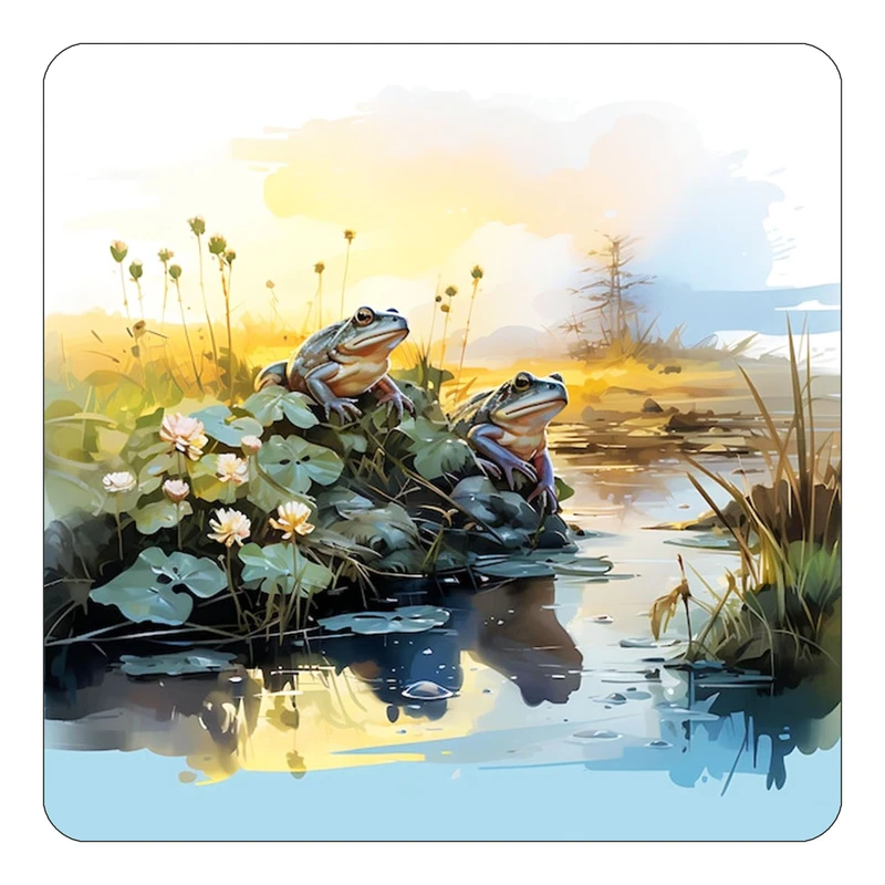 مگنت کاکتی طرح نقاشی رنگ روغن مدل mp70713