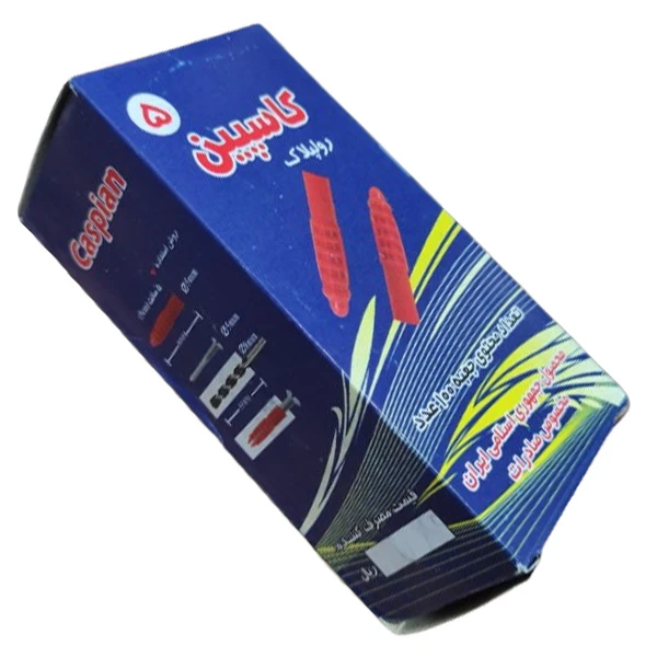 رول پلاک کاسپین مدل 5 سانتی‌متری معمولی بسته 100 عددی