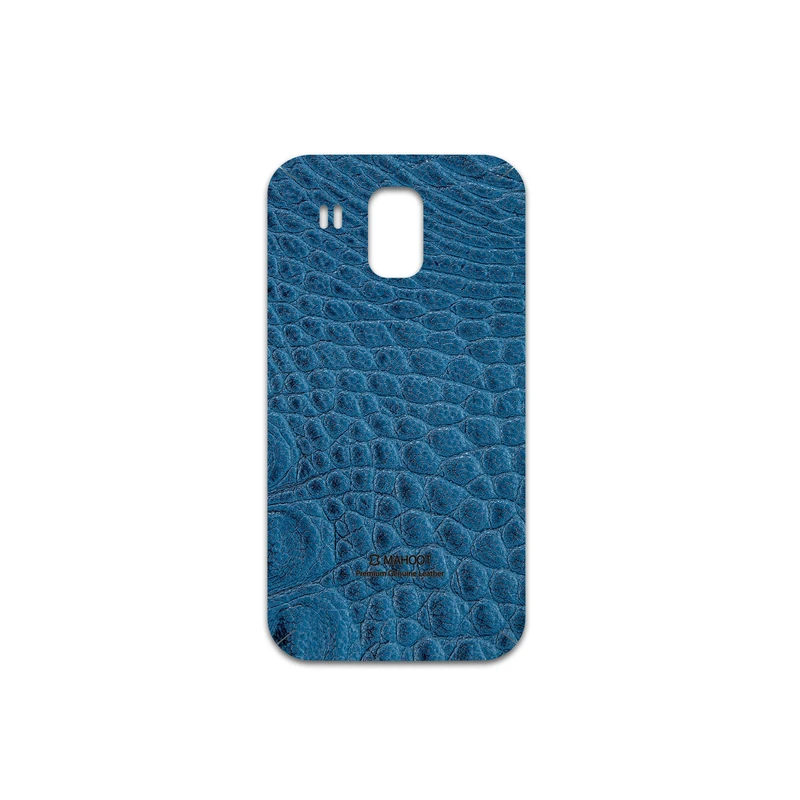 برچسب پوششی ماهوت مدل Blue-Crocodile-Leather مناسب برای گوشی موبایل هوآوی Ascend G525