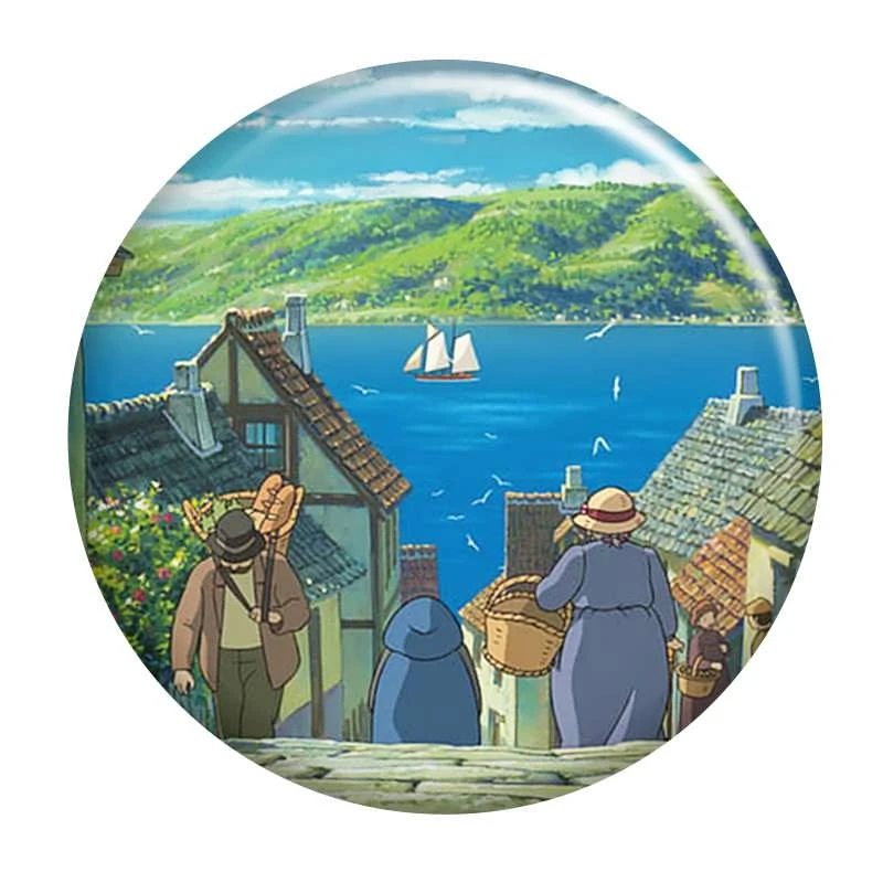 پیکسل گالری باجو طرح انیمه قلعه متحرک هاول کد howl moving castle 81