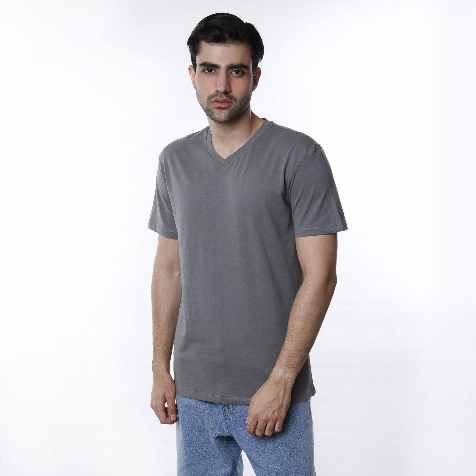 تی شرت مردانه کیکی رایکی مدل MBB02989-017 -  - 1