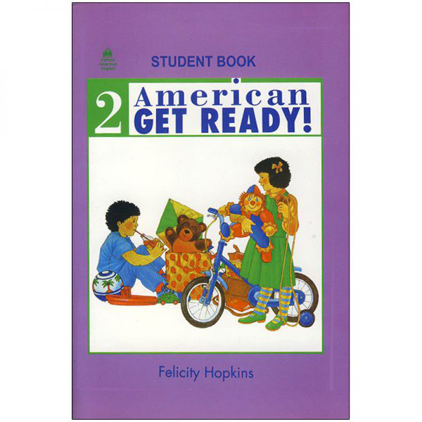 کتاب زبان American Get Ready 2 اثر Felicity Hopkins نشر ابداع
