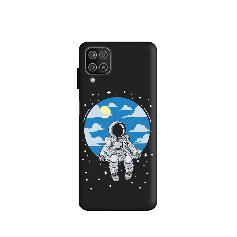 کاور طرح فضانورد کد FF144 مناسب برای گوشی موبایل سامسونگ Galaxy A12