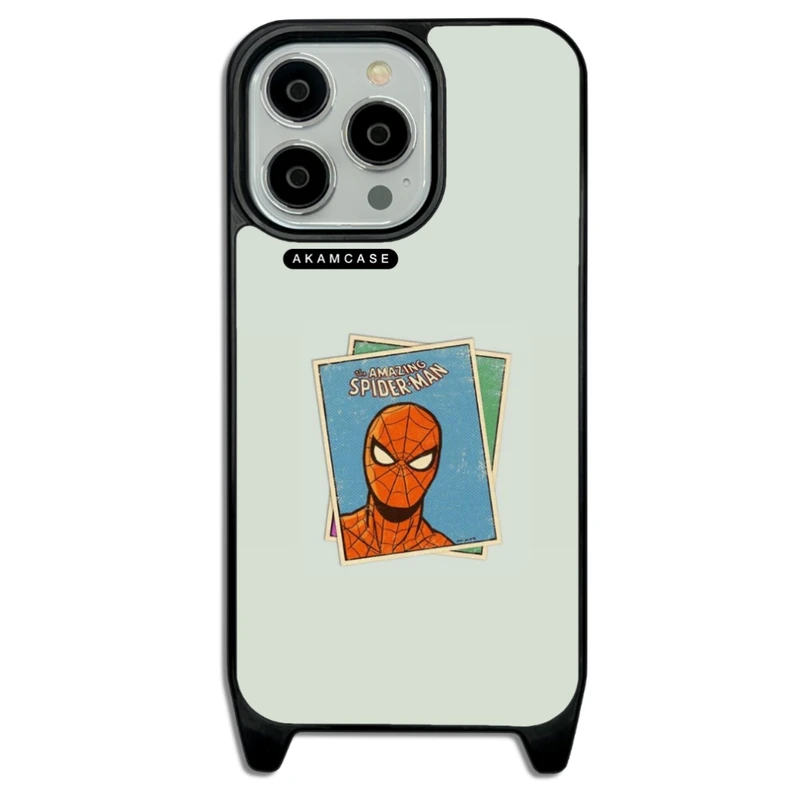کاور آکام مدل AMCWLA13PRO-SPIDERMAN6 مناسب برای گوشی موبایل اپل iPhone 13 Pro