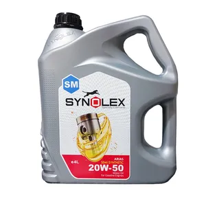 روغن موتور سینولکس مدل 20W-50 SM حجم 4 لیتر