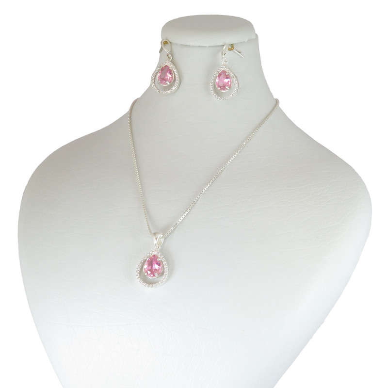 نیم ست نقره زنانه مدل AV182-S10 C11