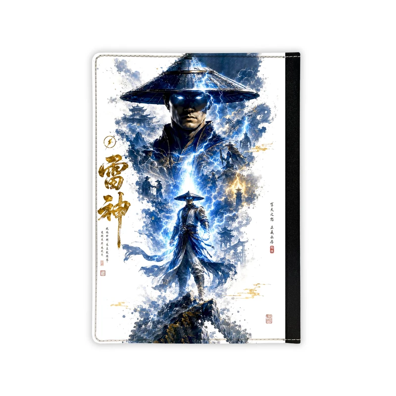 دفتر کلاسوری 100 برگ سیمی مدل mortal kombat Raiden  کد 6303