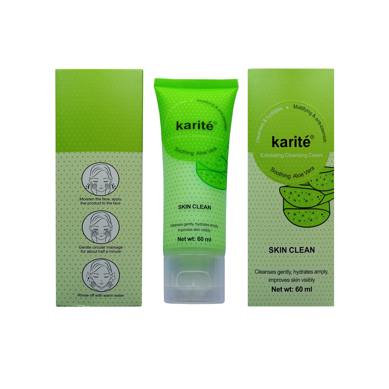 کرم لایه بردار پوست کاریته مدل Soothing Alovera حجم 60 میلی لیتر