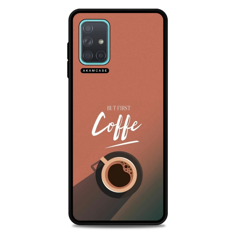 کاور آکام مدل AMC-WSGA71-COFFEE-6 مناسب برای گوشی موبایل سامسونگ Galaxy A71