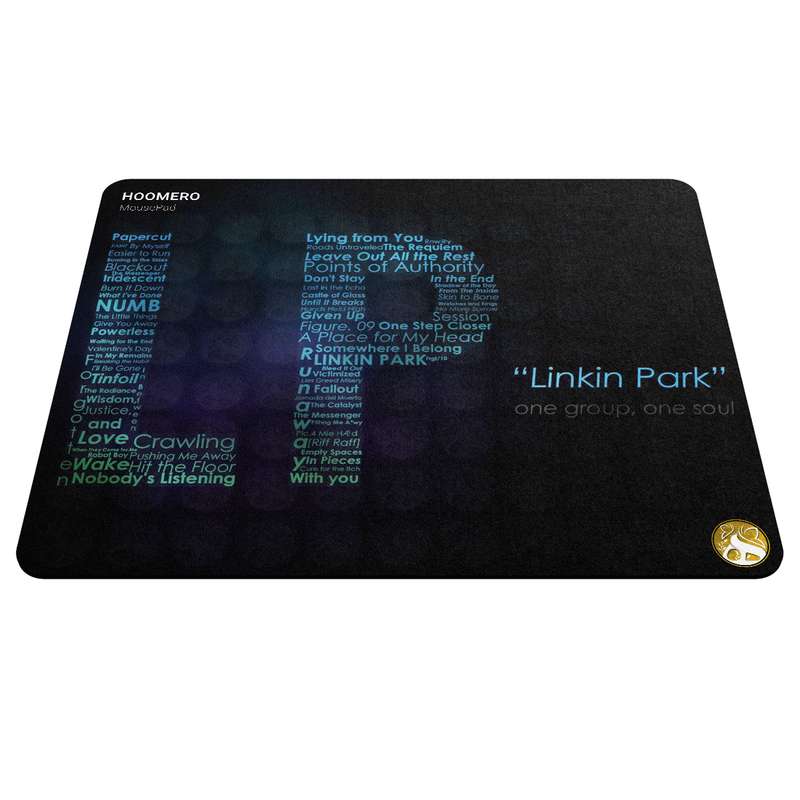 ماوس پد هومرو مدل A6148 طرح لینکین پارک