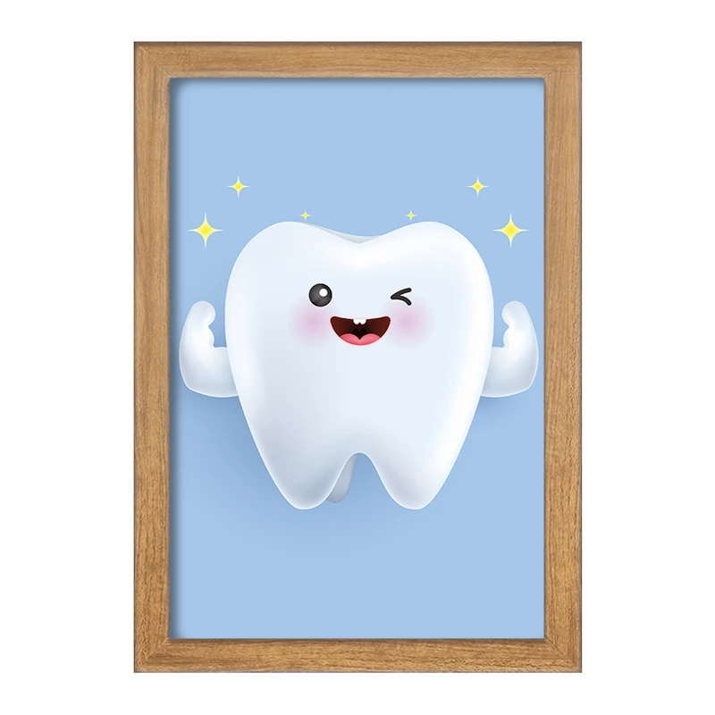 تابلو خندالو مدل دندان و دندان پزشکی کودکانه کد 36728