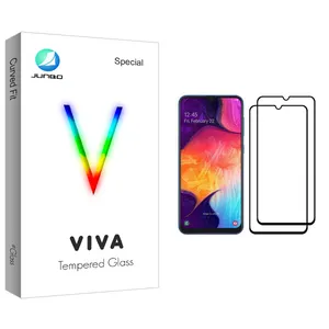 Junbo Viva Glass Screen Protector For Samsung Galaxy A50 Pack Of 2