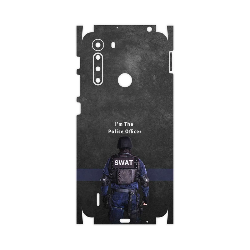 برچسب پوششی ماهوت مدل Police Officer-FullSkin مناسب برای گوشی موبایل موتورولا One Fusion