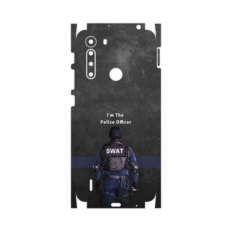برچسب پوششی ماهوت مدل Police Officer-FullSkin مناسب برای گوشی موبایل موتورولا One Fusion