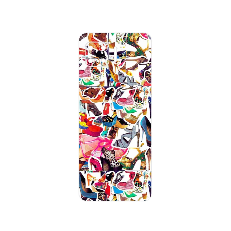 برچسب پوششی ماهوت مدل Collage of High heel Shoes مناسب برای گوشی موبایل موتورولا Moto G 5G Plus
