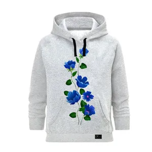 هودی زنانه مدل سنتی کد J185 رنگ طوسی