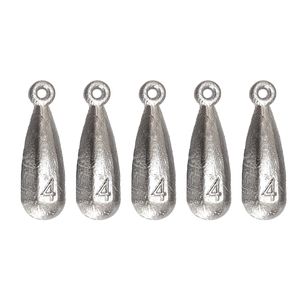 سرب ماهیگیری مدل اشکی کد 4-110g بسته 5 عددی