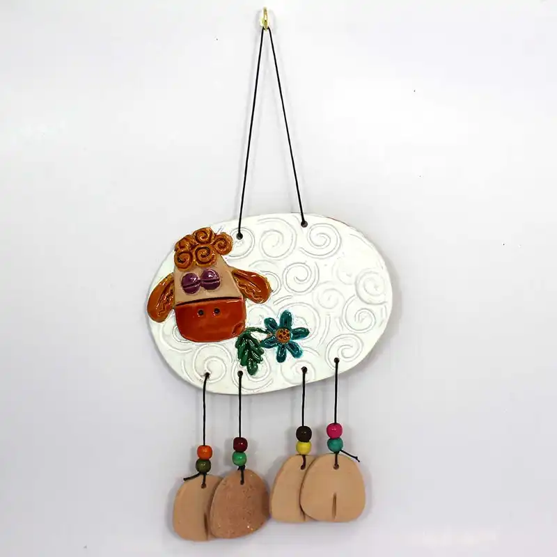 آویز سفالی مدل شان د شیپ