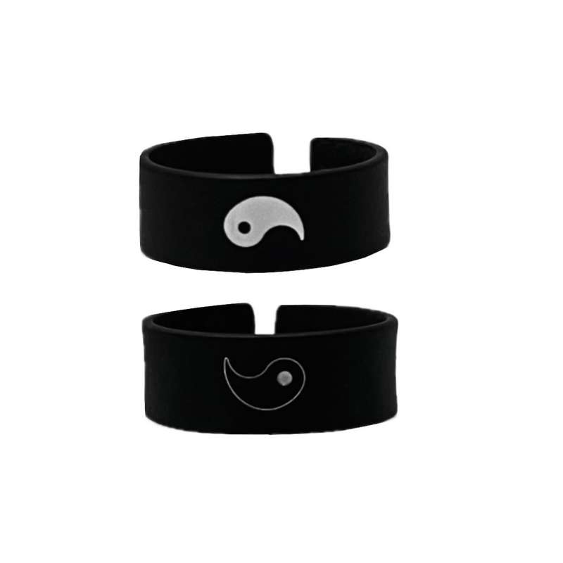 انگشتر مدل یین و یانگ مکمل بسته دو عددی انگشتر مدل یین و یانگ مکمل بسته دو عددی