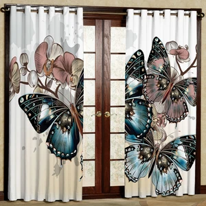 پرده مدل مخمل پانچی کد 2185T2 سایز 200x140 سانتی متر
