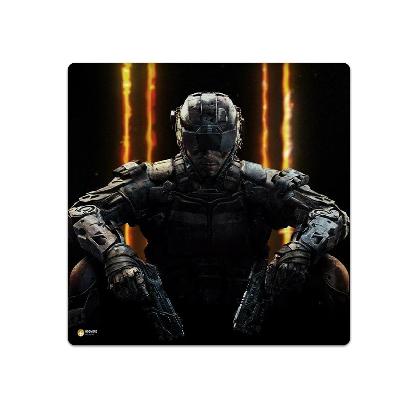 ماوس پد هومرو مدل NX048 طرح بازی کالاف دیوتی سایز 40x40 سانتی متر